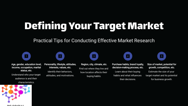 Defining Your Target Market. Project Consultants, Llc | Pc Social