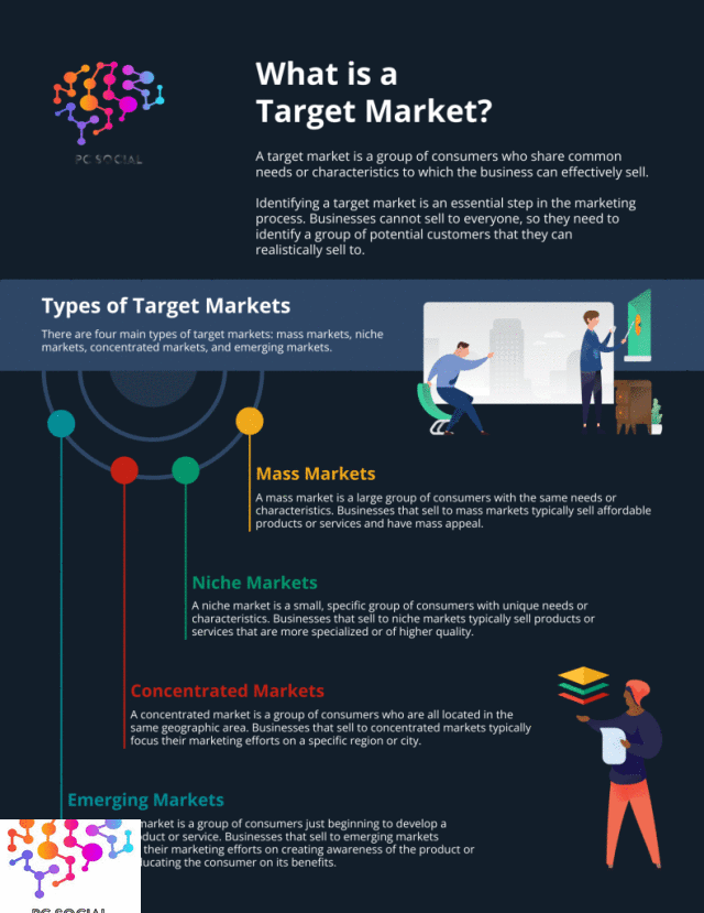What is a Target Market? Infographic. Project Consultants, Llc | Pc Social