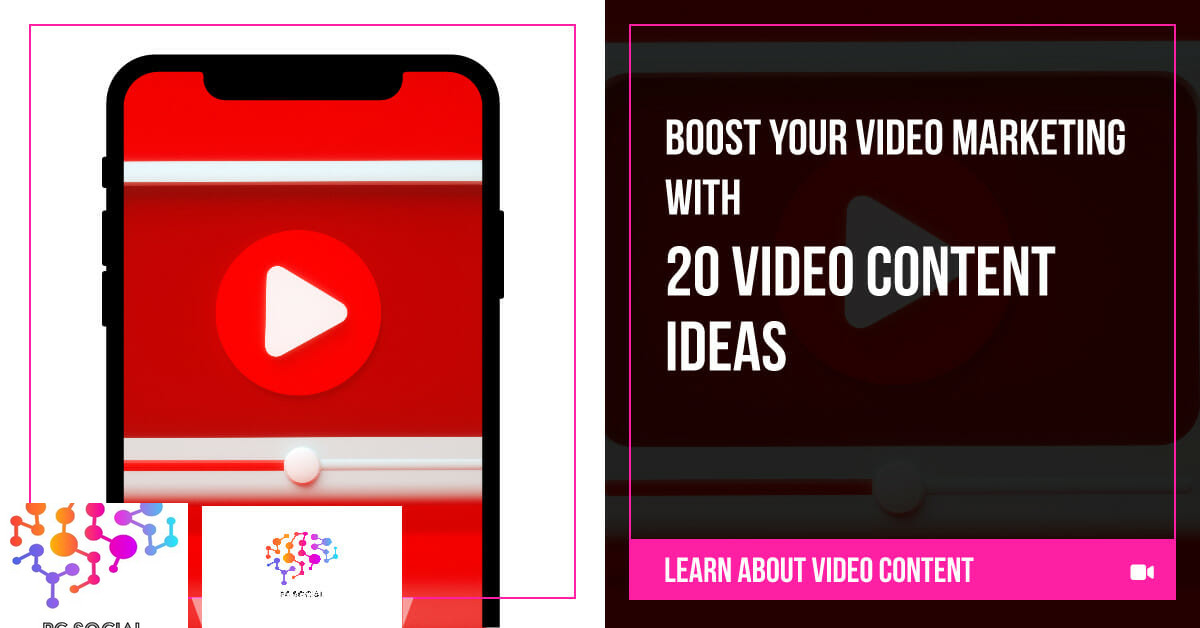 Boost your video marketing with 20 video content ideas.